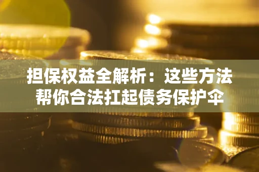 武汉担保权益全解析：这些方法帮你合法扛起债务保护伞