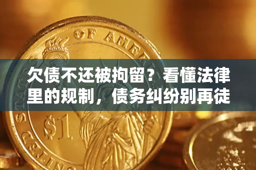 武汉欠债不还被拘留？看懂法律里的规制，债务纠纷别再徒劳奔波