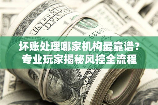 武汉坏账处理哪家机构最靠谱？专业玩家揭秘风控全流程