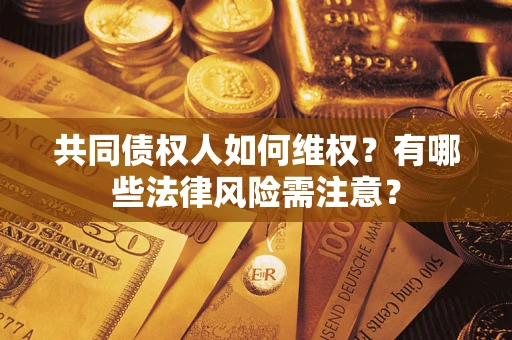武汉共同债权人如何维权？有哪些法律风险需注意？