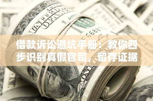 武汉借款诉讼避坑手册：教你四步识别真假官司，留存证据不踩雷