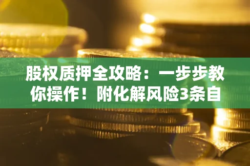 武汉股权质押全攻略：一步步教你操作！附化解风险3条自救法则