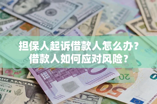 武汉担保人起诉借款人怎么办？借款人如何应对风险？