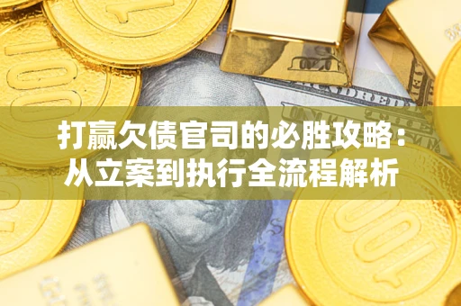 武汉打赢欠债官司的必胜攻略：从立案到执行全流程解析