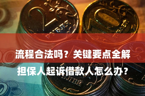 武汉

担保人起诉借款人怎么办？流程合法吗？关键要点全解析