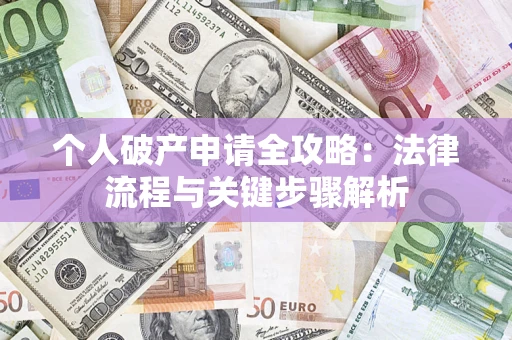 武汉个人破产申请全攻略：法律流程与关键步骤解析