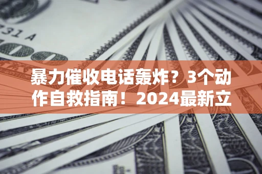 武汉暴力催收电话轰炸？3个动作自救指南！2024最新立案标准全解析