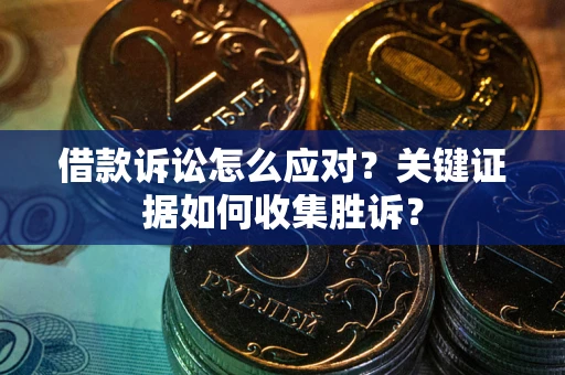 武汉借款诉讼怎么应对？关键证据如何收集胜诉？